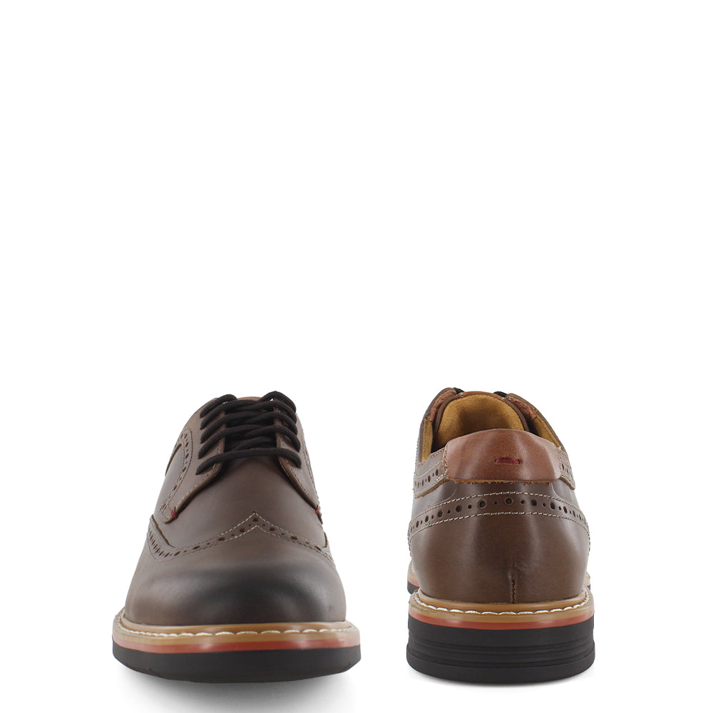 Calzado casual de cuero para caballero 13414-215