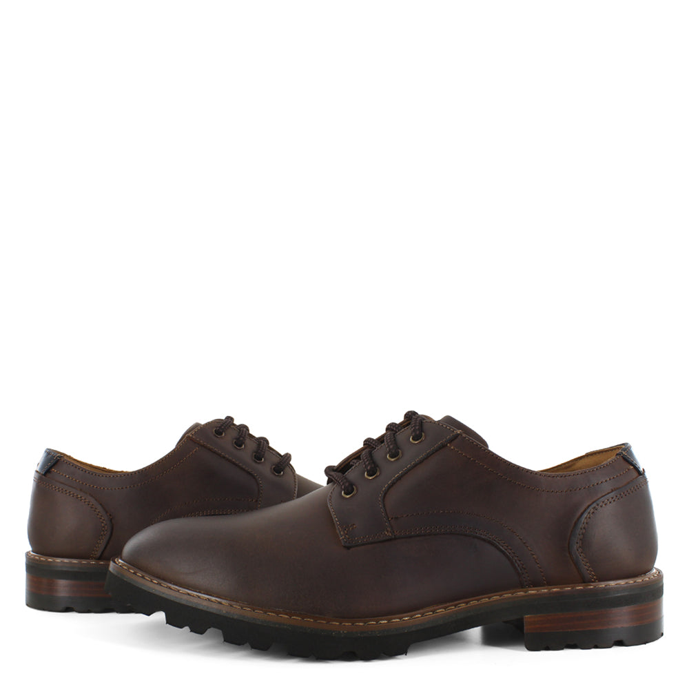 Calzado casual de cuero para caballero 15210-215