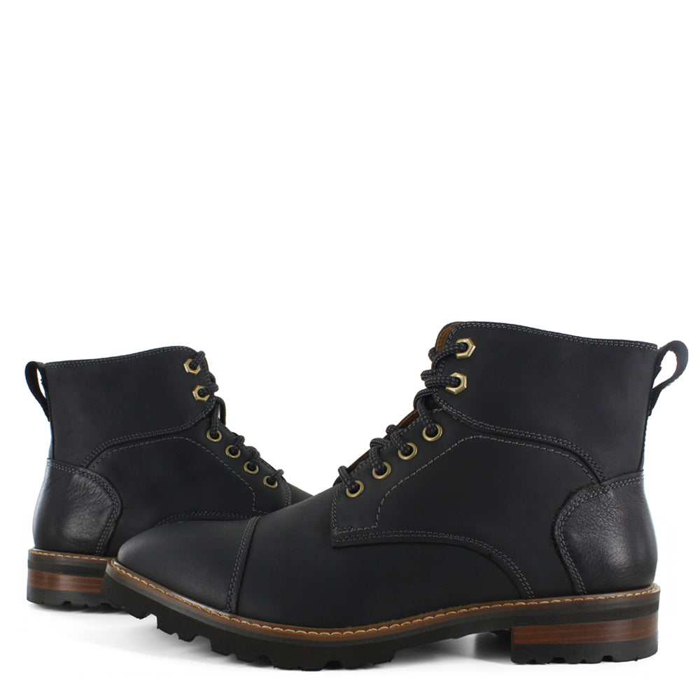 Botines de cuero para caballero 15211-010