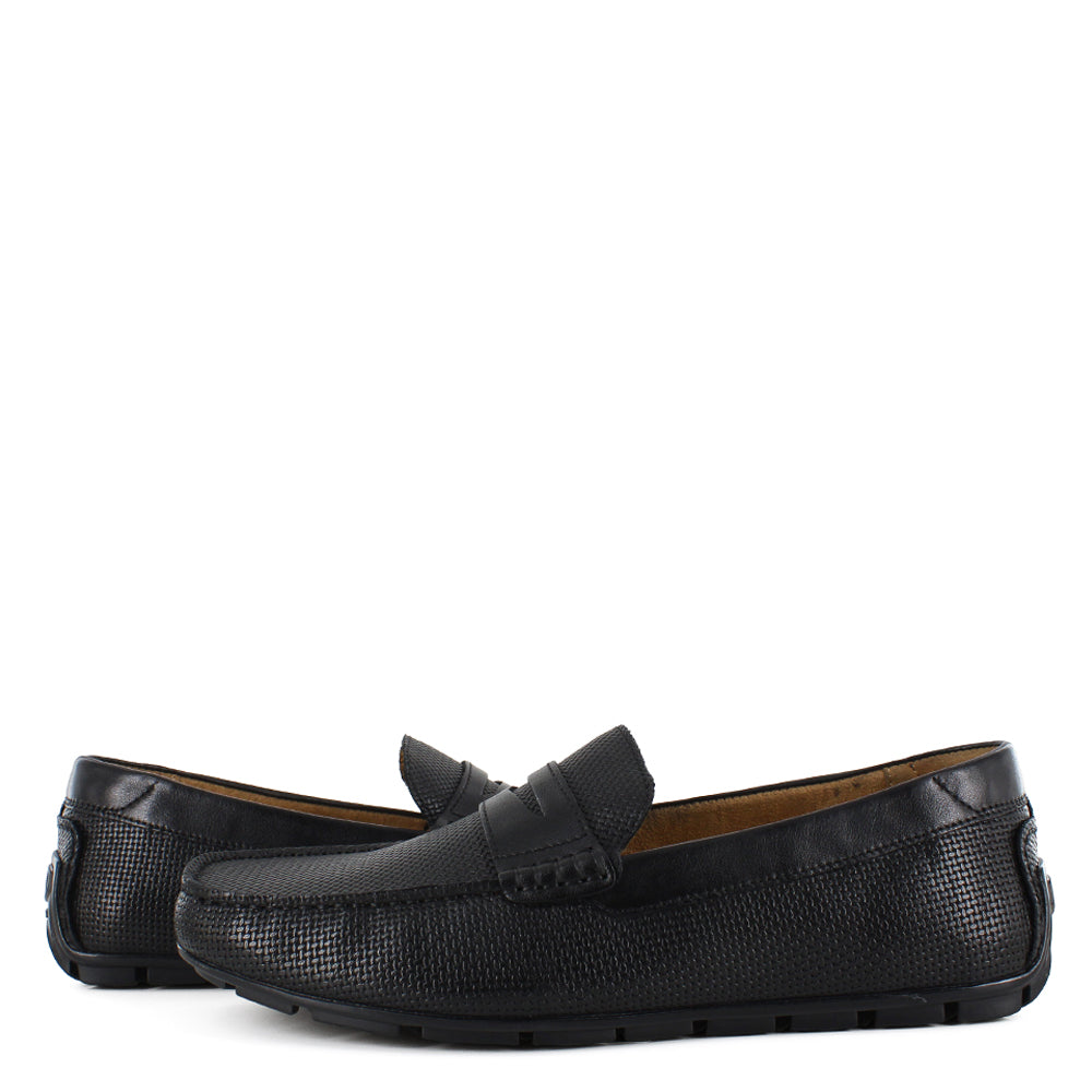 Mocasines de cuero para caballero 13411-001