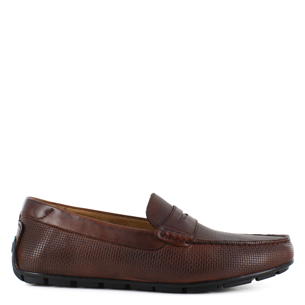 Mocasines de cuero para caballero 13411-221