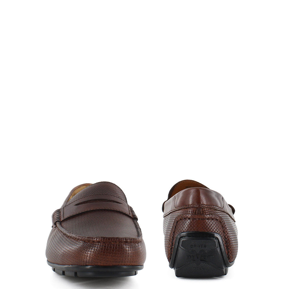 Mocasines de cuero para caballero 13411-221