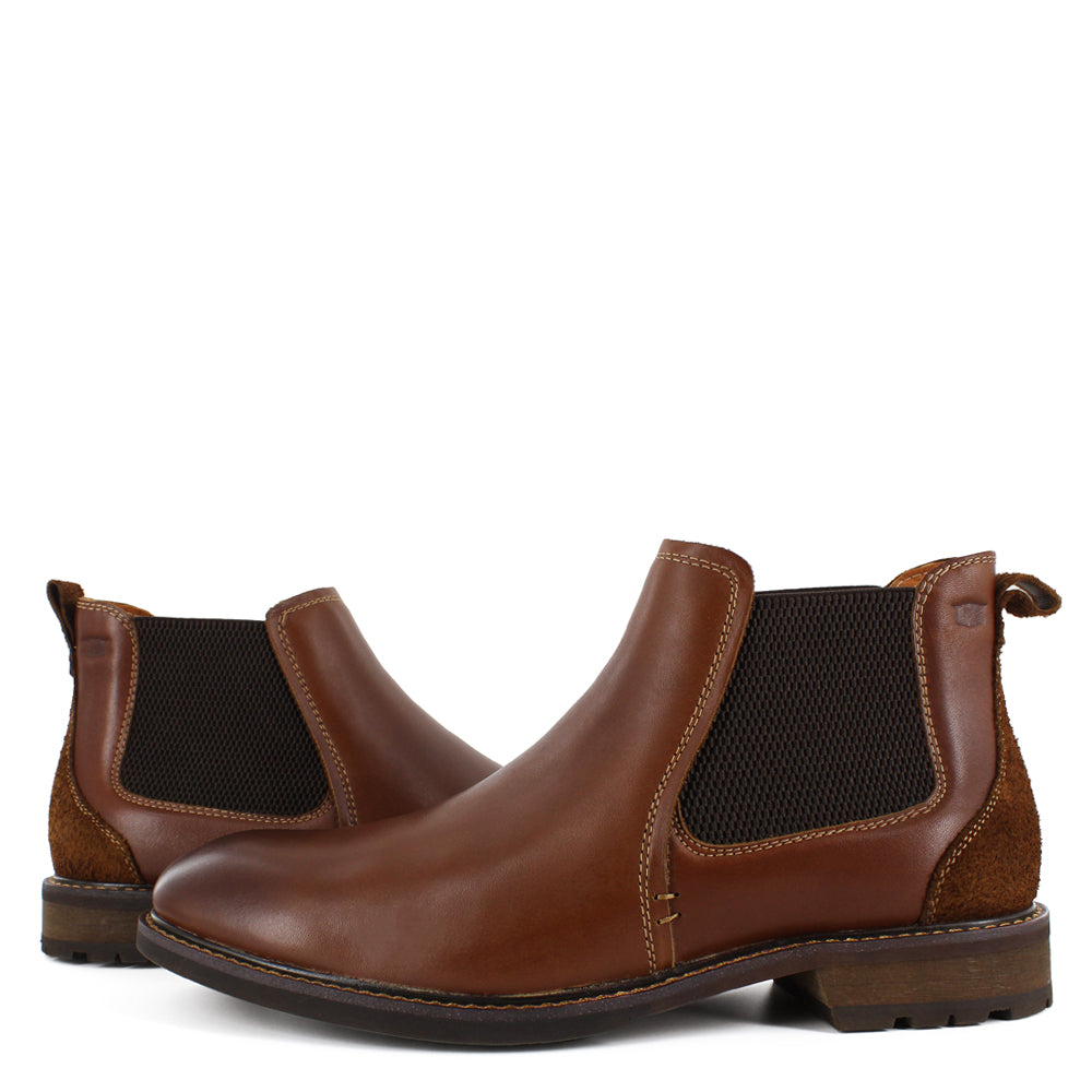 Botines de cuero para caballero 14285-205