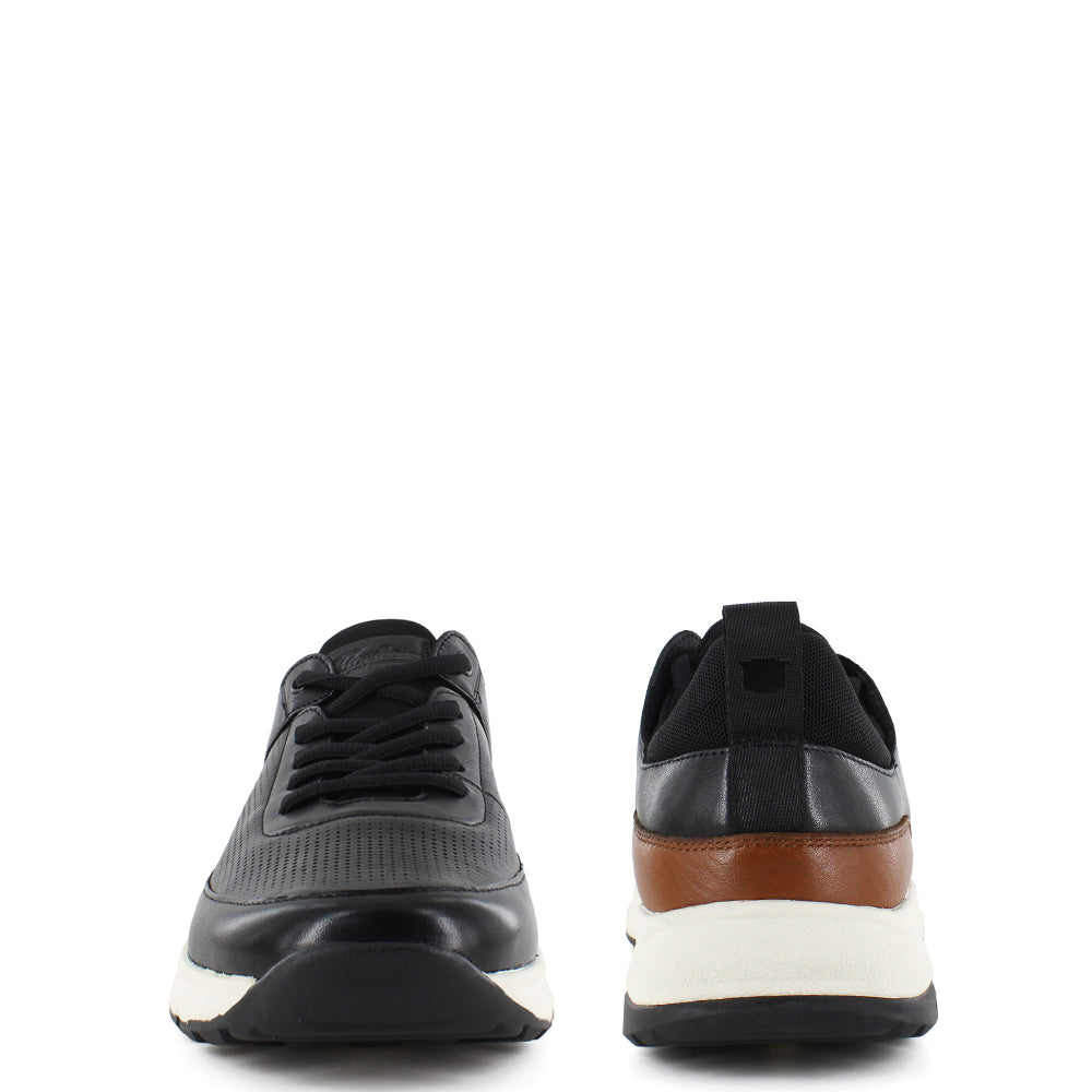 Zapatillas de cuero para caballero 14423-001