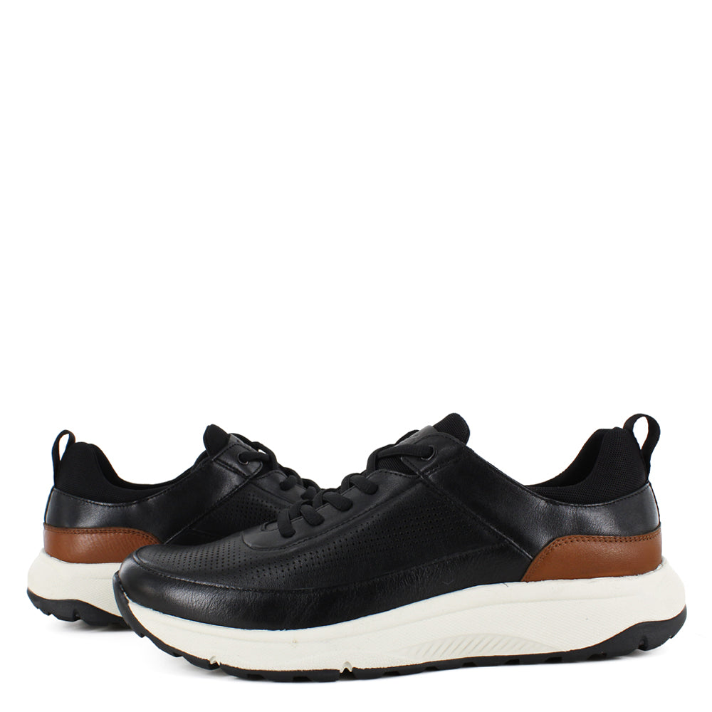Zapatillas de cuero para caballero 14423-001