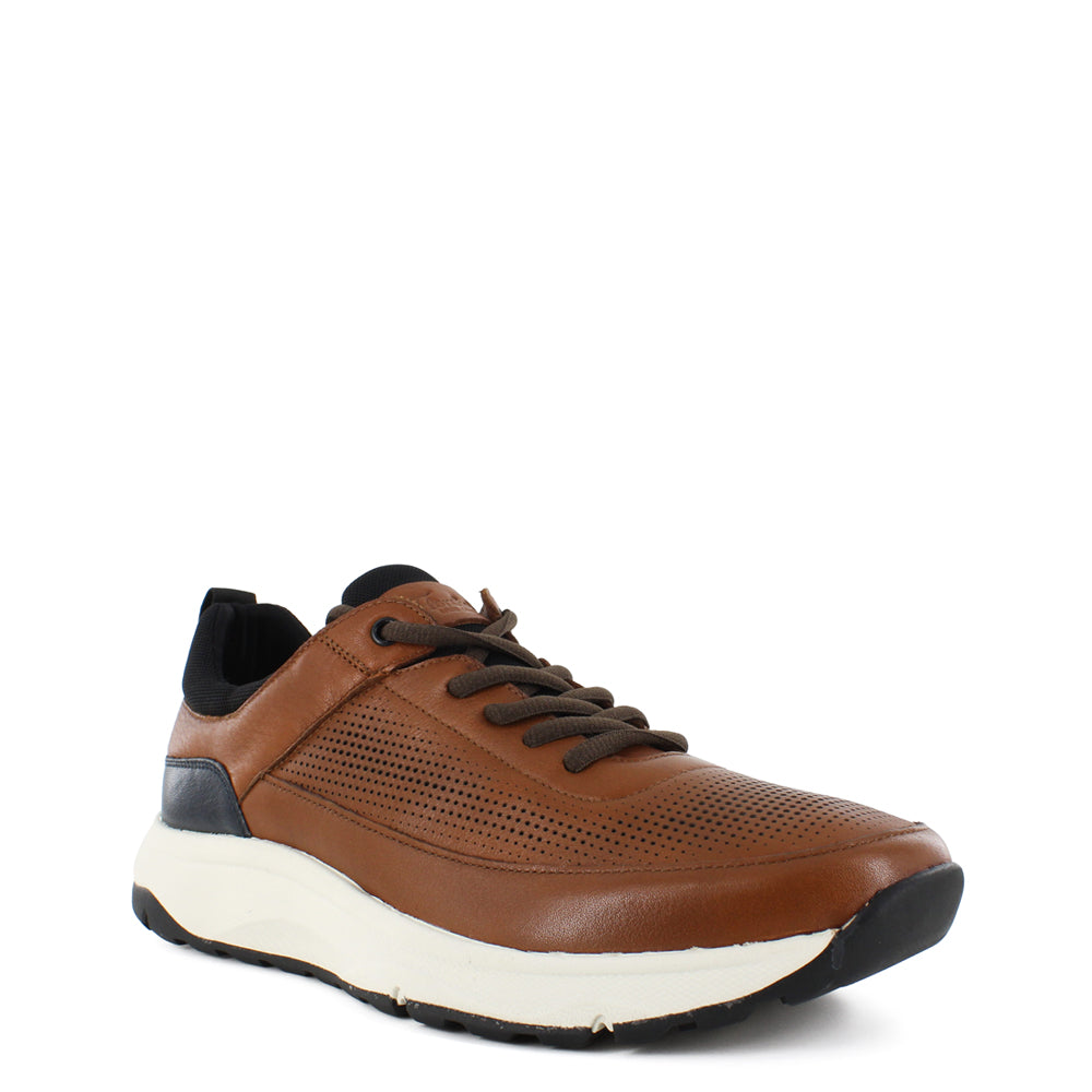 Zapatillas de cuero para caballero 14423-221