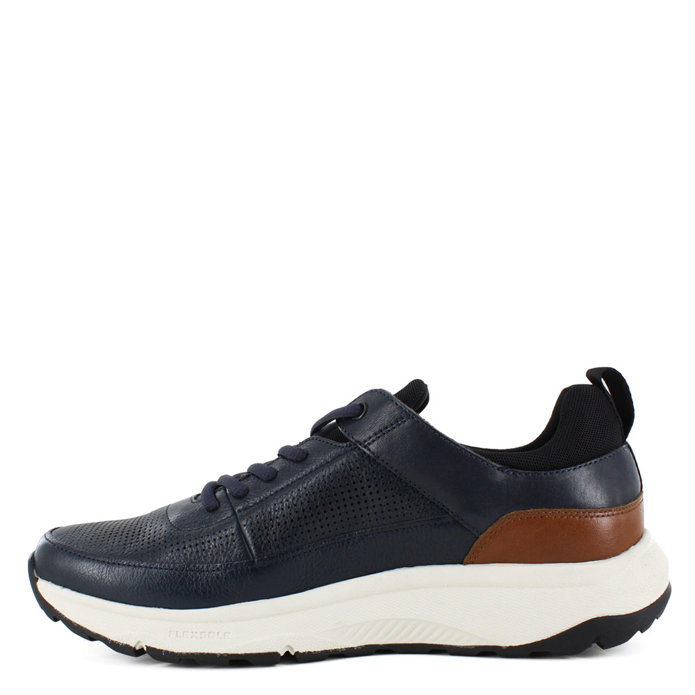 Zapatillas de cuero para caballero 14423-410