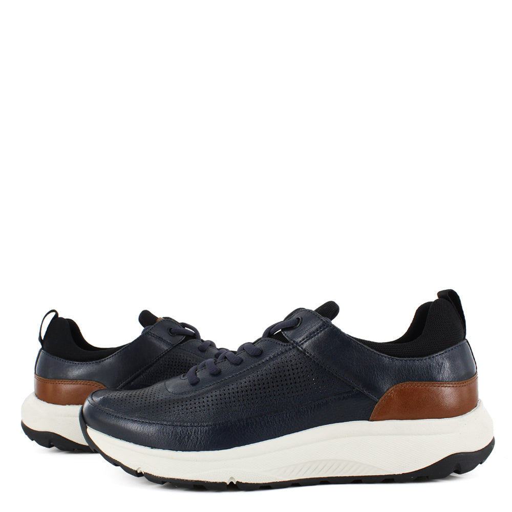 Zapatillas de cuero para caballero 14423-410