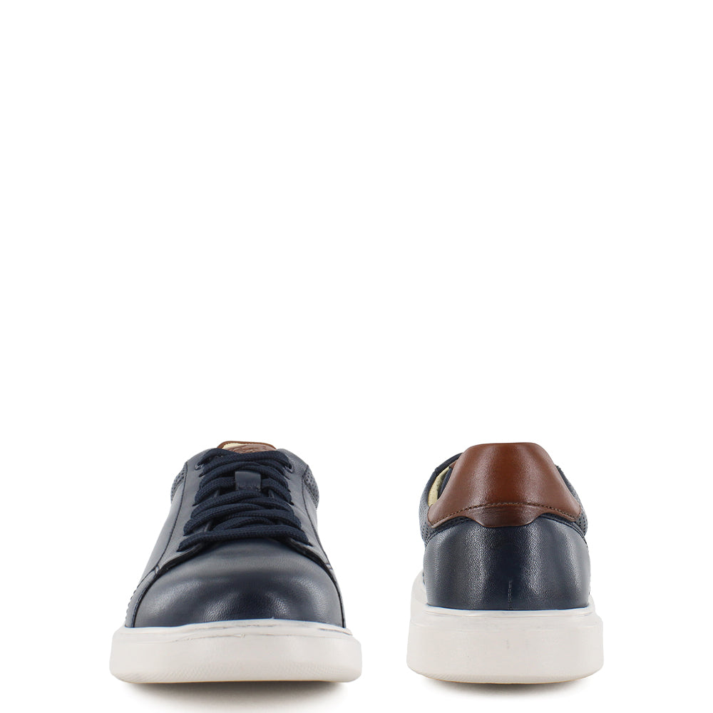Zapatillas de cuero para caballero 14427-410