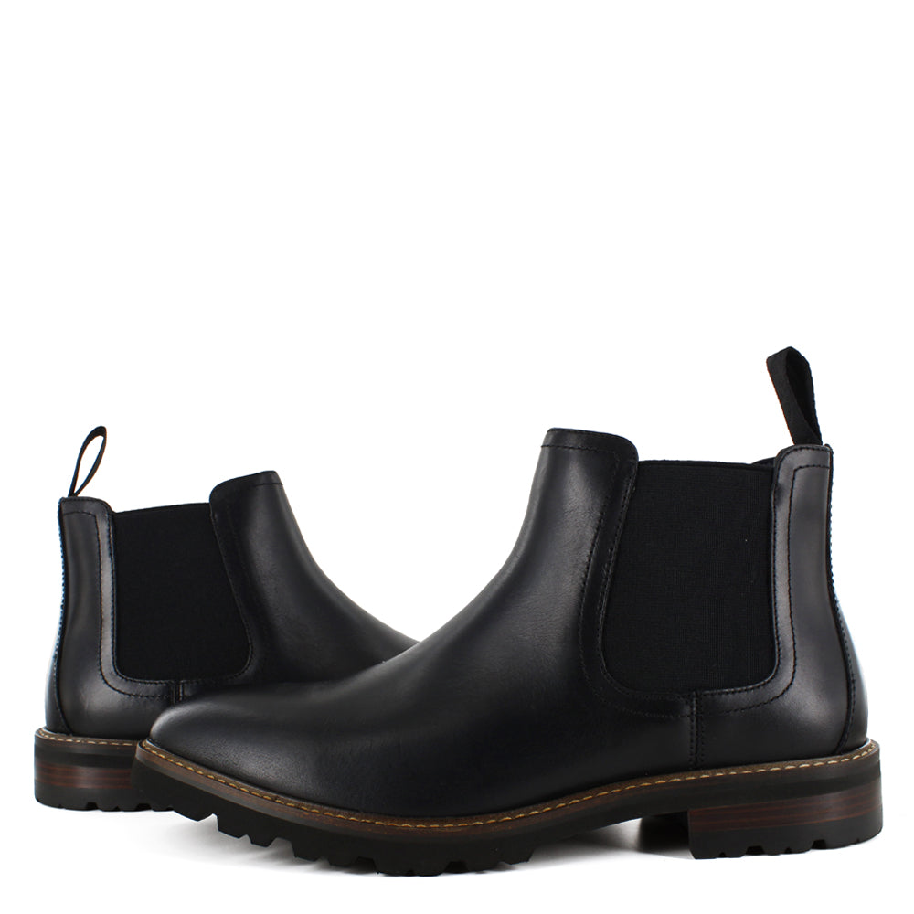 Botines de cuero para caballero 15201-001