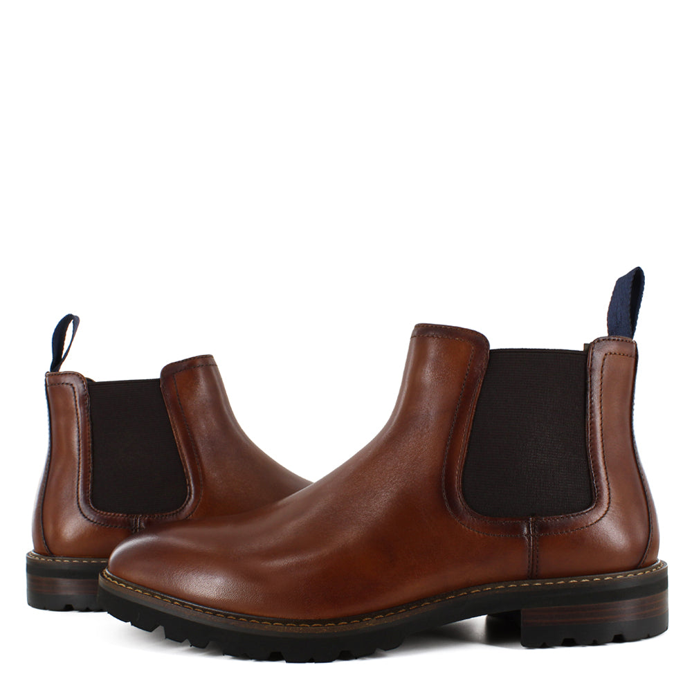 Botines de cuero para caballero 15201-221