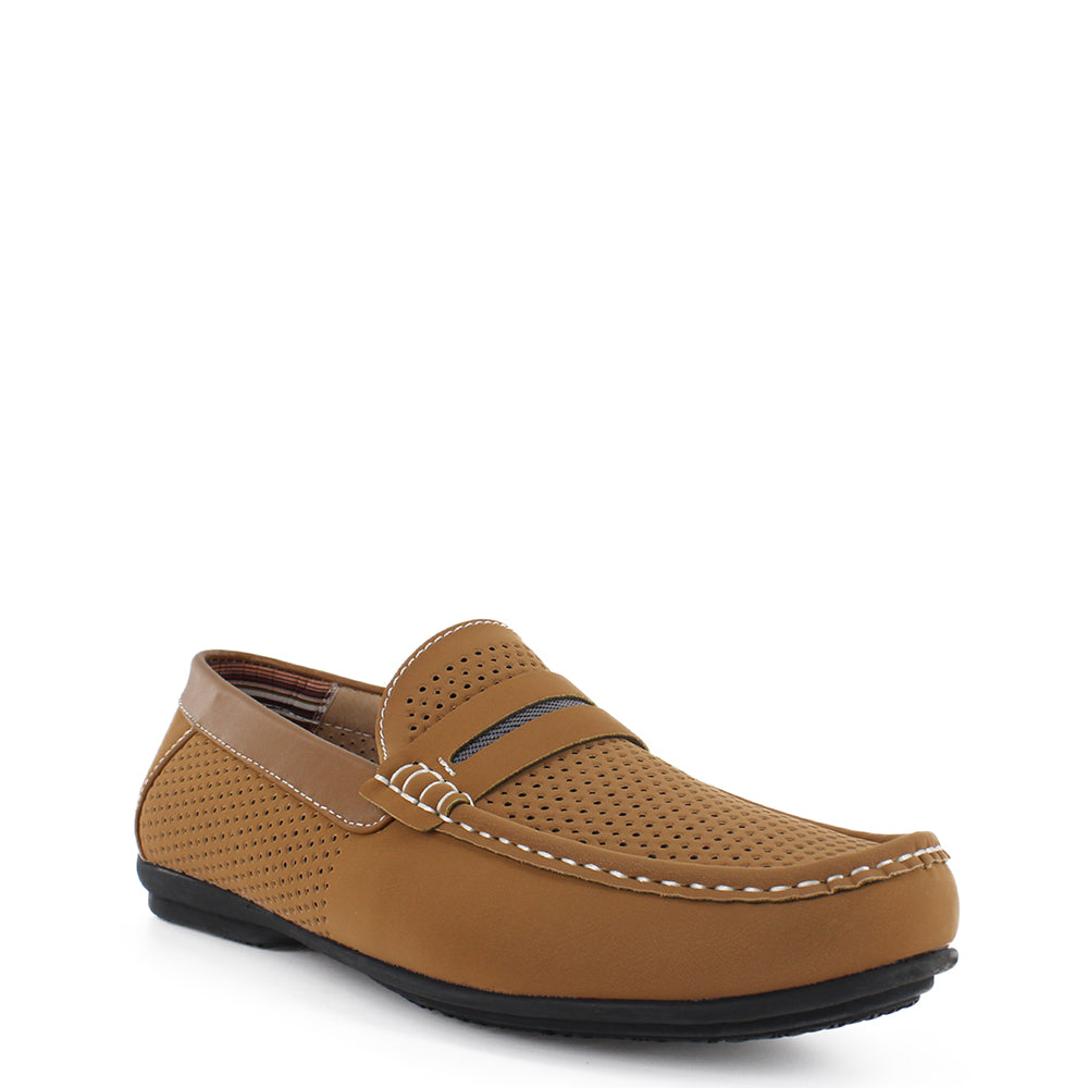 Mocasines de cuero para caballero 25513-240