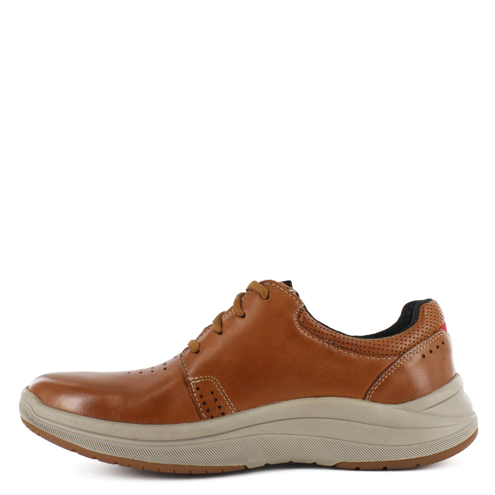 Calzado casual de cuero para caballero 25573-225