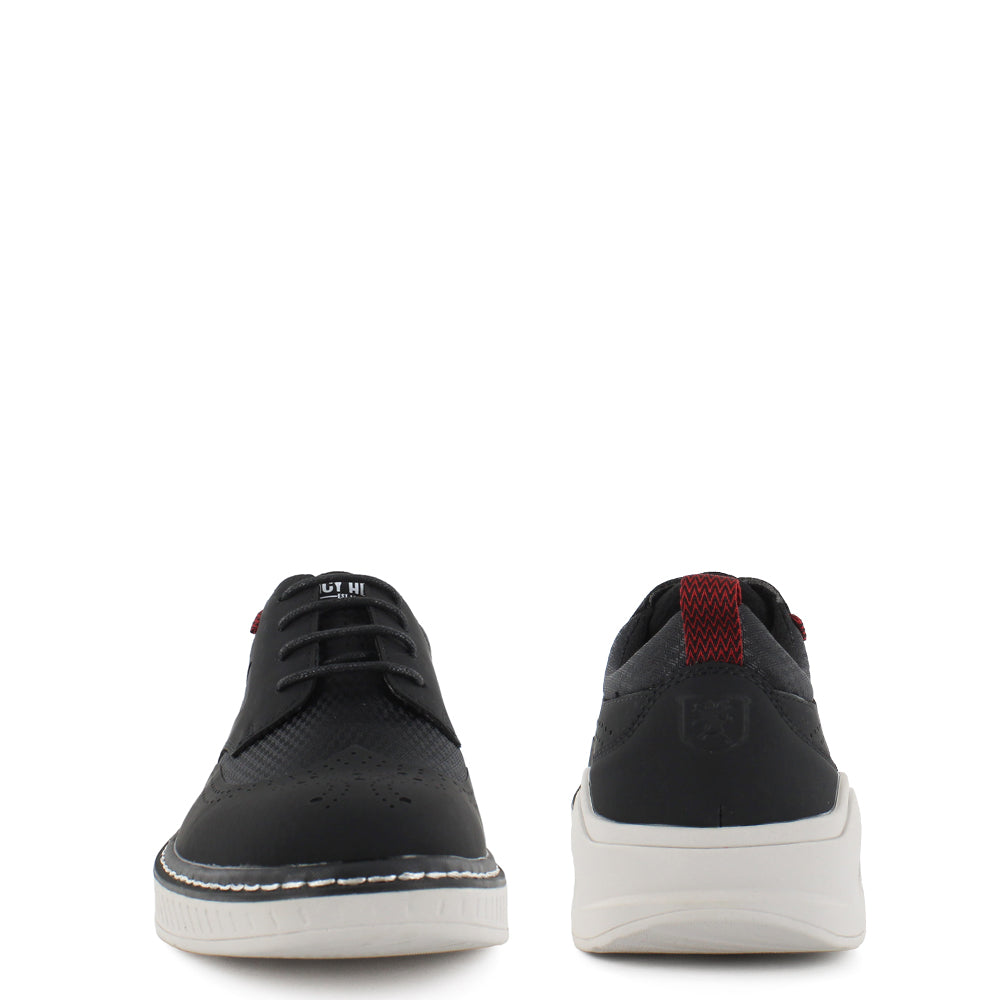 Calzado casual de cuero para caballero 25593-001