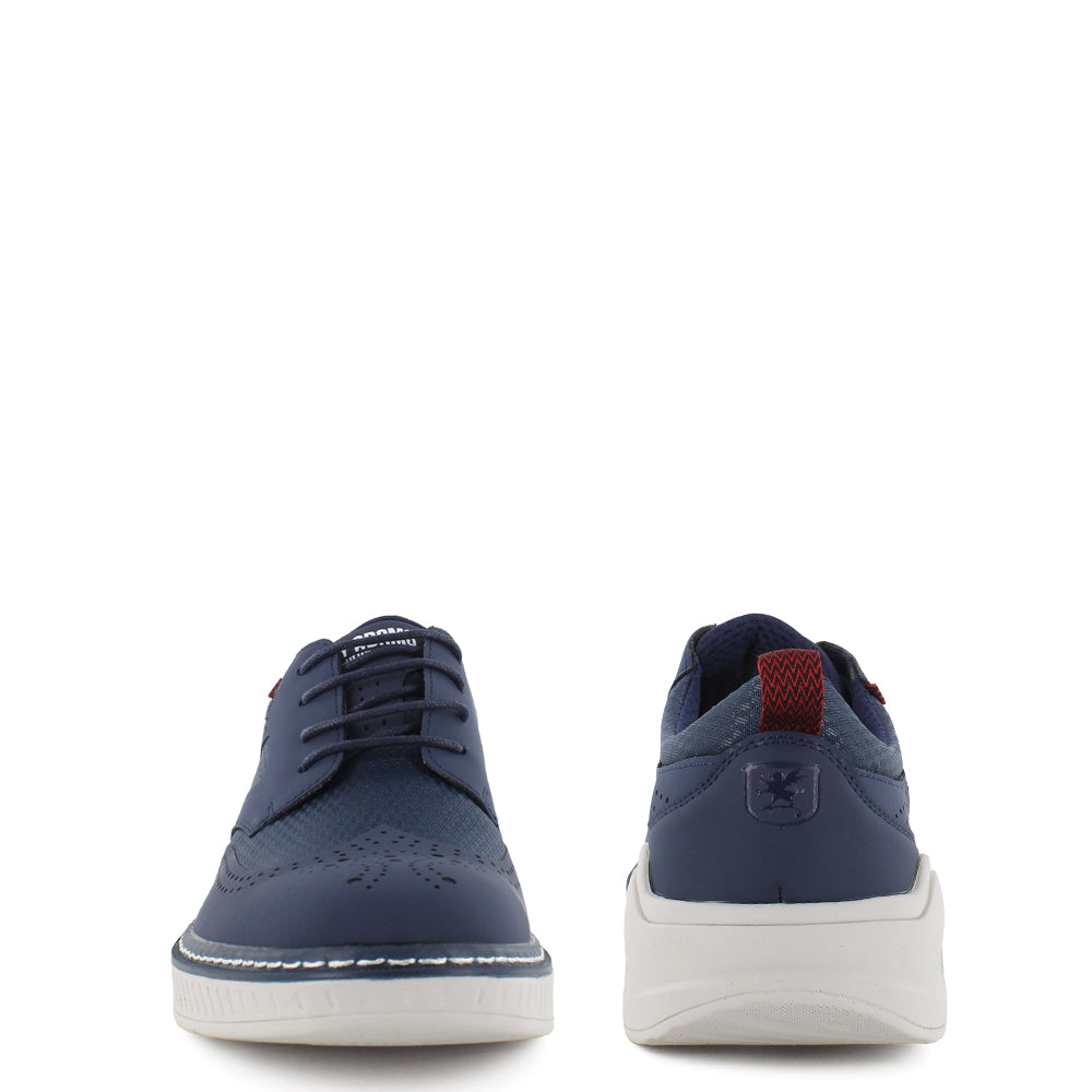 Calzado casual de cuero para caballero 25593-410