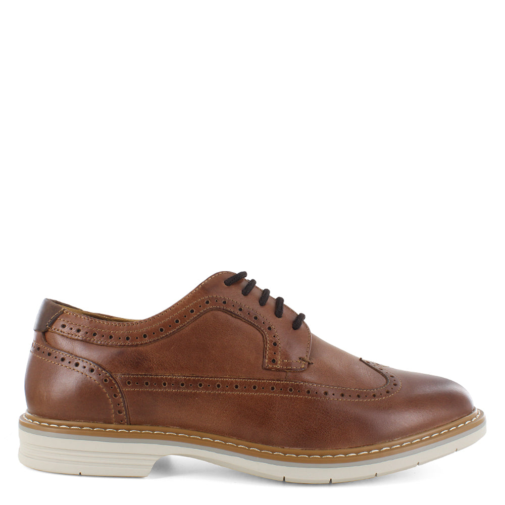 Calzado casual de cuero para caballero  13414-229