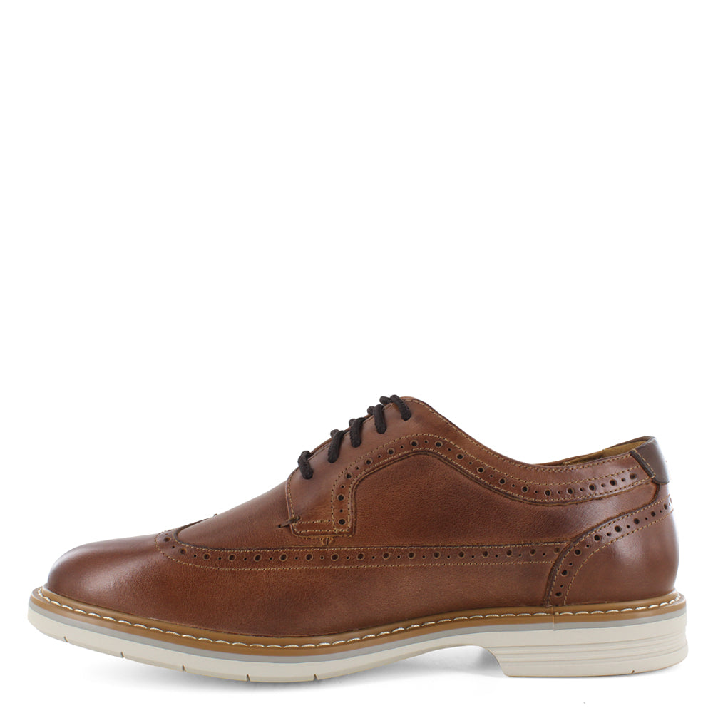 Calzado casual de cuero para caballero  13414-229