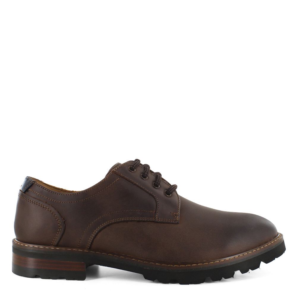 Calzado casual de cuero para caballero  15210-215