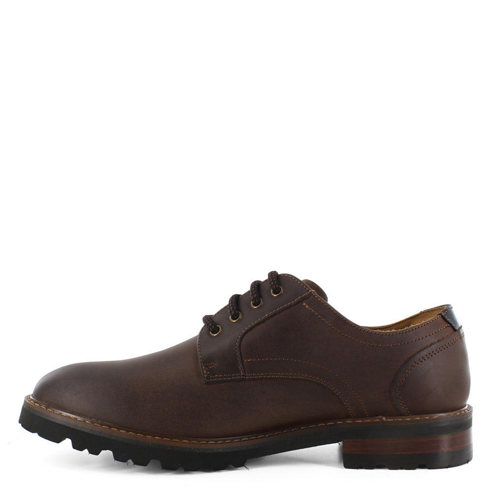 Calzado casual de cuero para caballero  15210-215