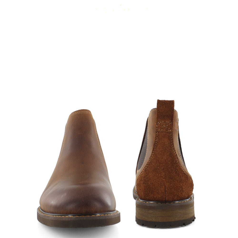 Botines de cuero para caballero  14285-215