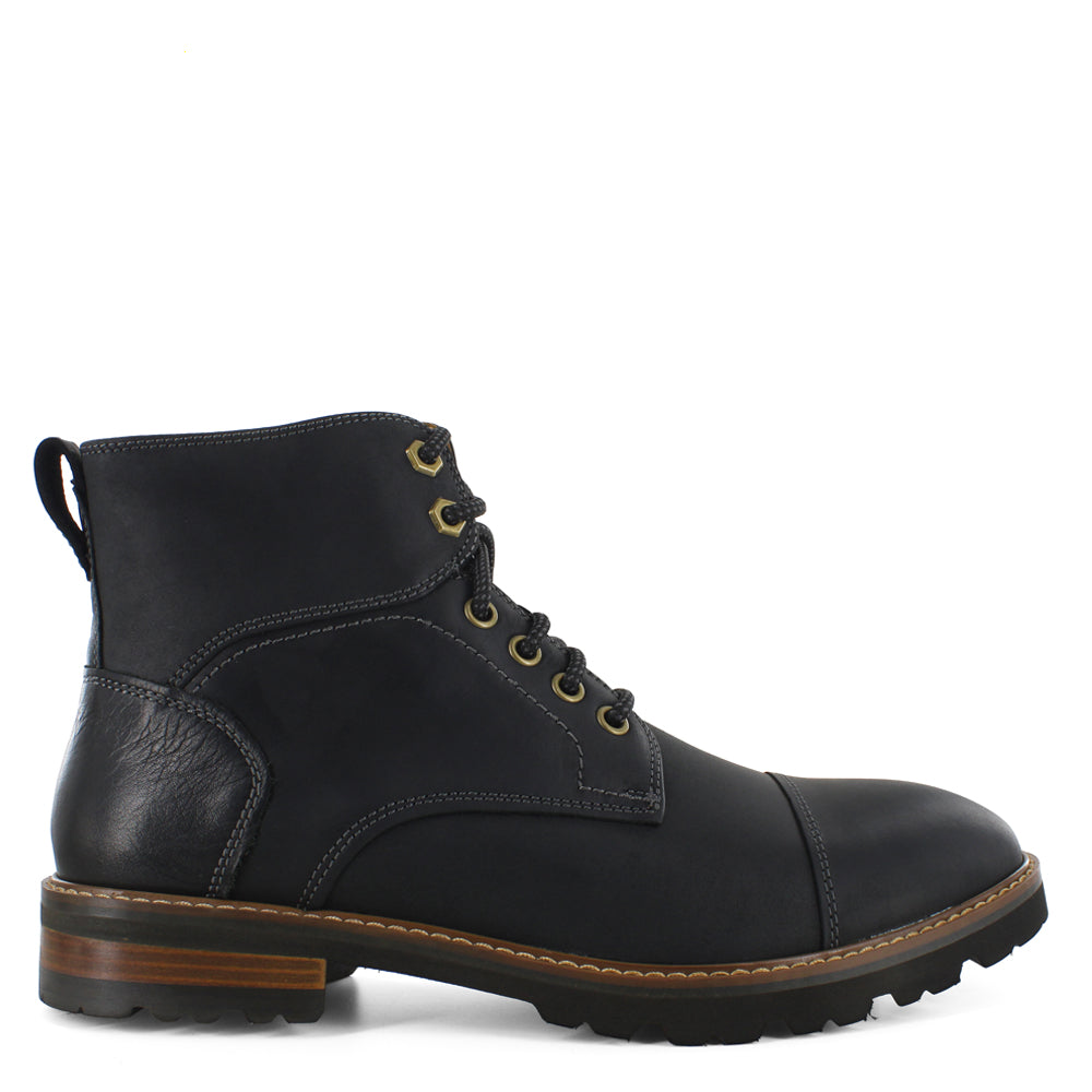Botines de cuero para caballero  15211-010