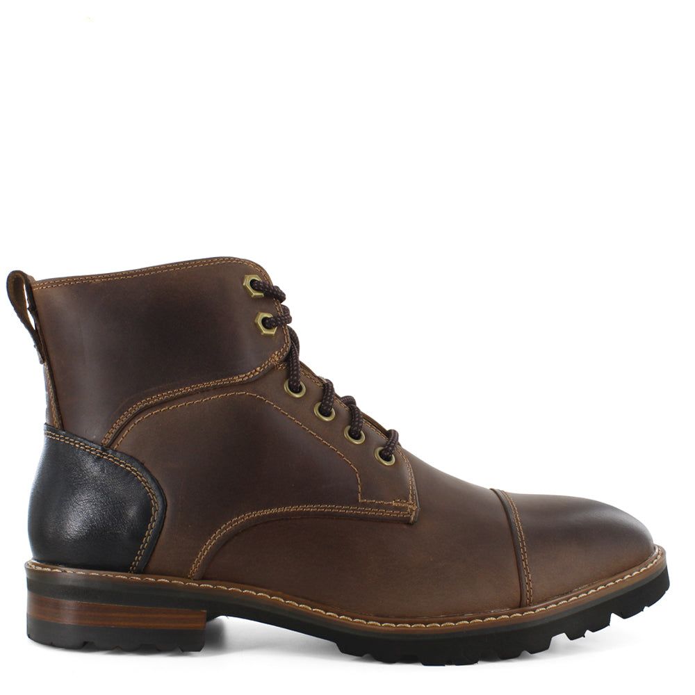 Botines de cuero para caballero  15211-215