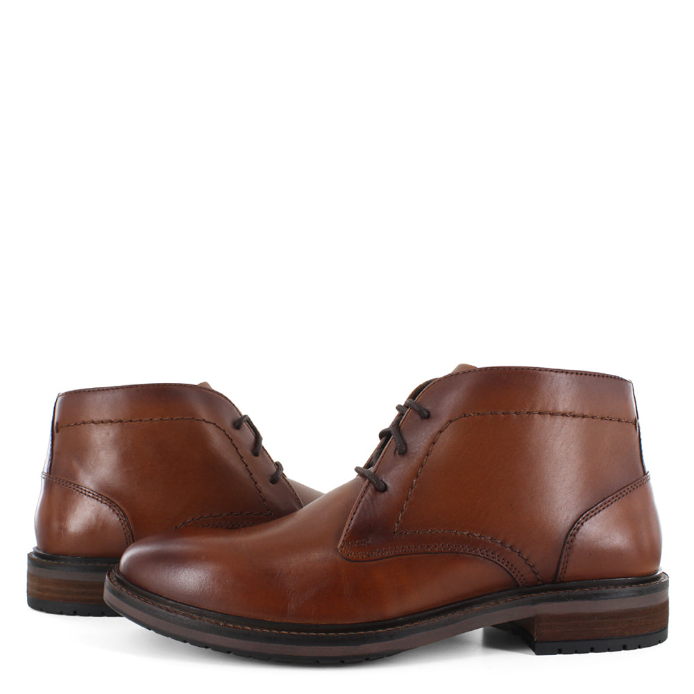 Botines de cuero para caballero  14430-221