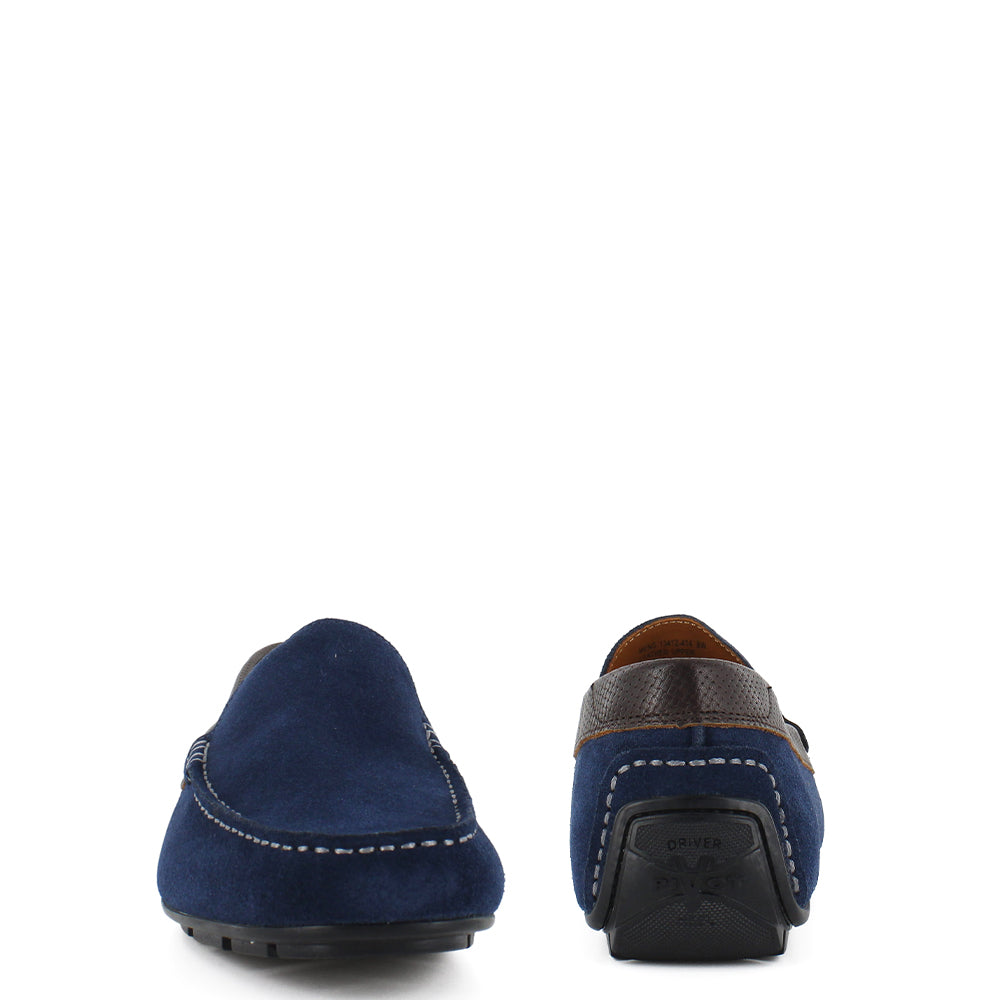 Mocasines de cuero para caballero  13412-414